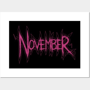 November Posters and Art